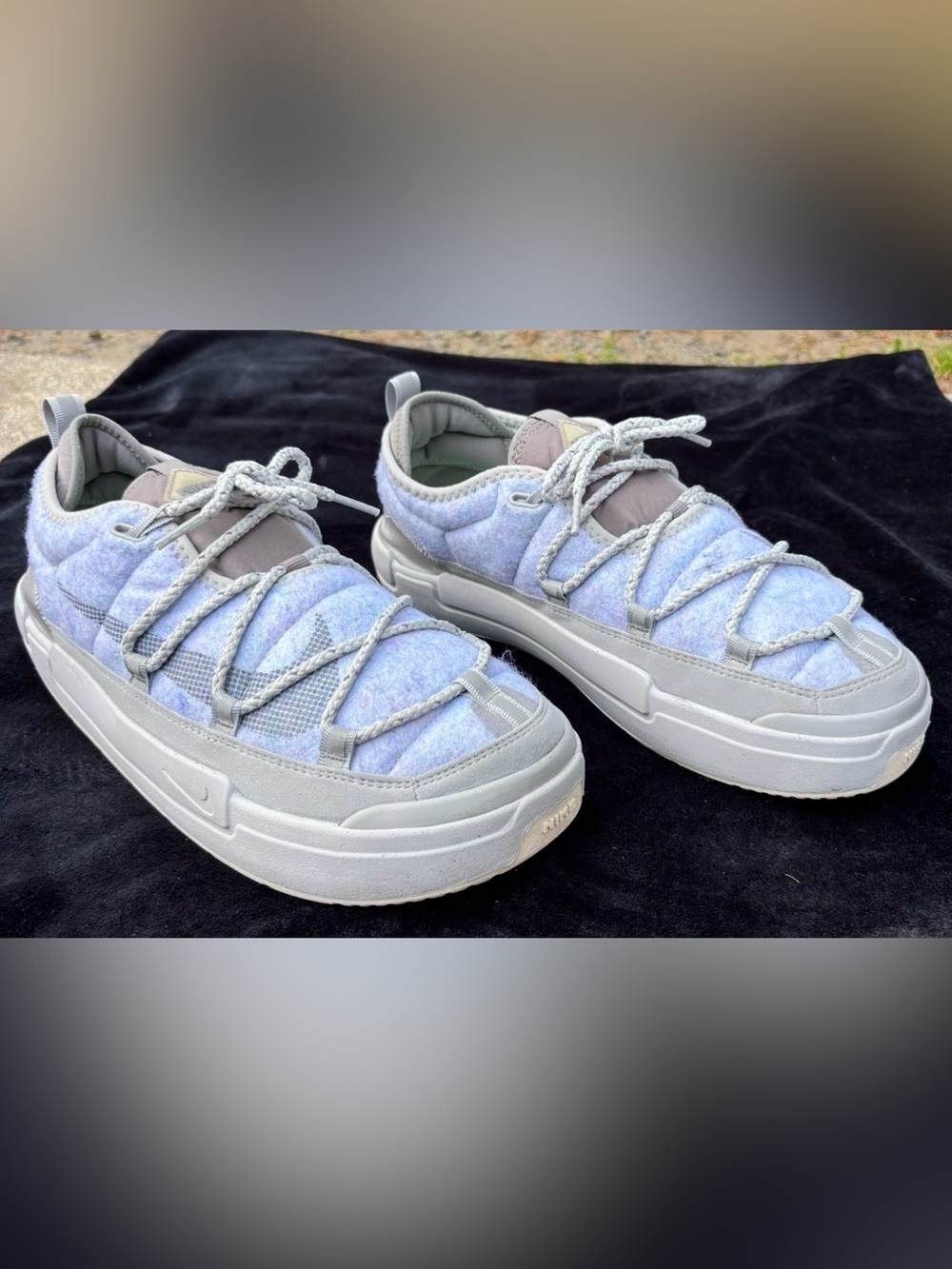 Nike Offline Pack Light Smoke Grey Iron Grey Men’s Size 11 Box Worn Once
